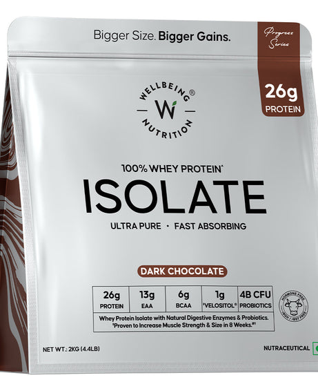 Wellbeing Nutrition 100% Whey Protein Isolate 2kg