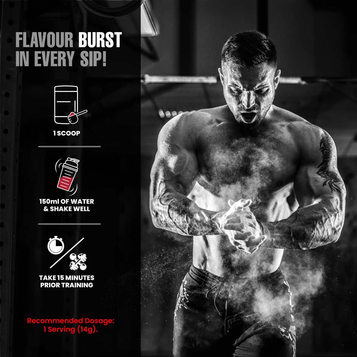 Big Muscles Karnage Black Pre-Workouts 420g