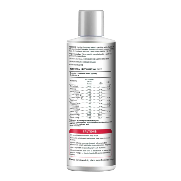 Foodstrong L-Carnitine 3000mg 450ml