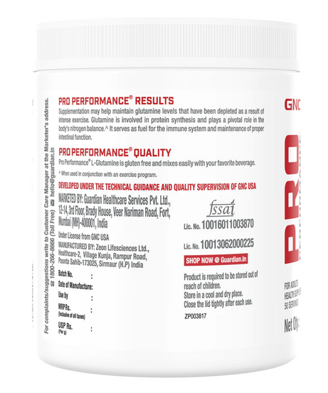 Gnc L-Glutamine 250g