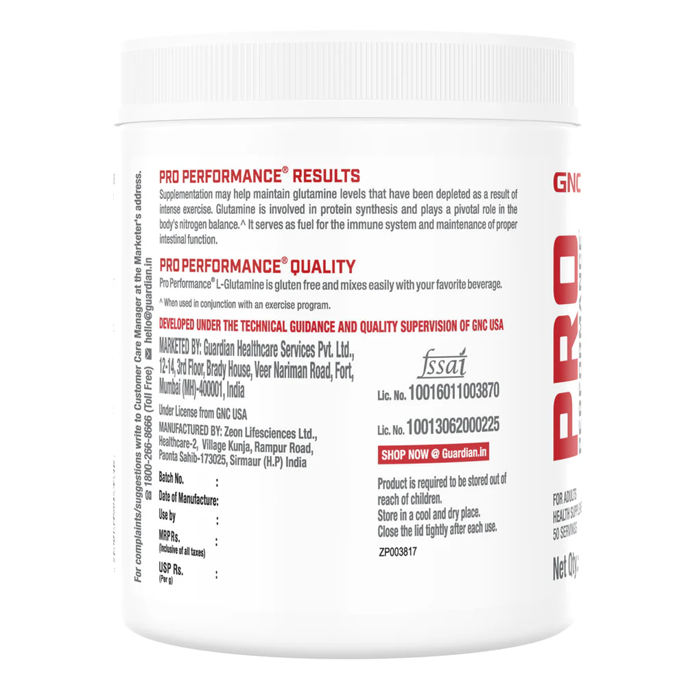 Gnc L-Glutamine 250g