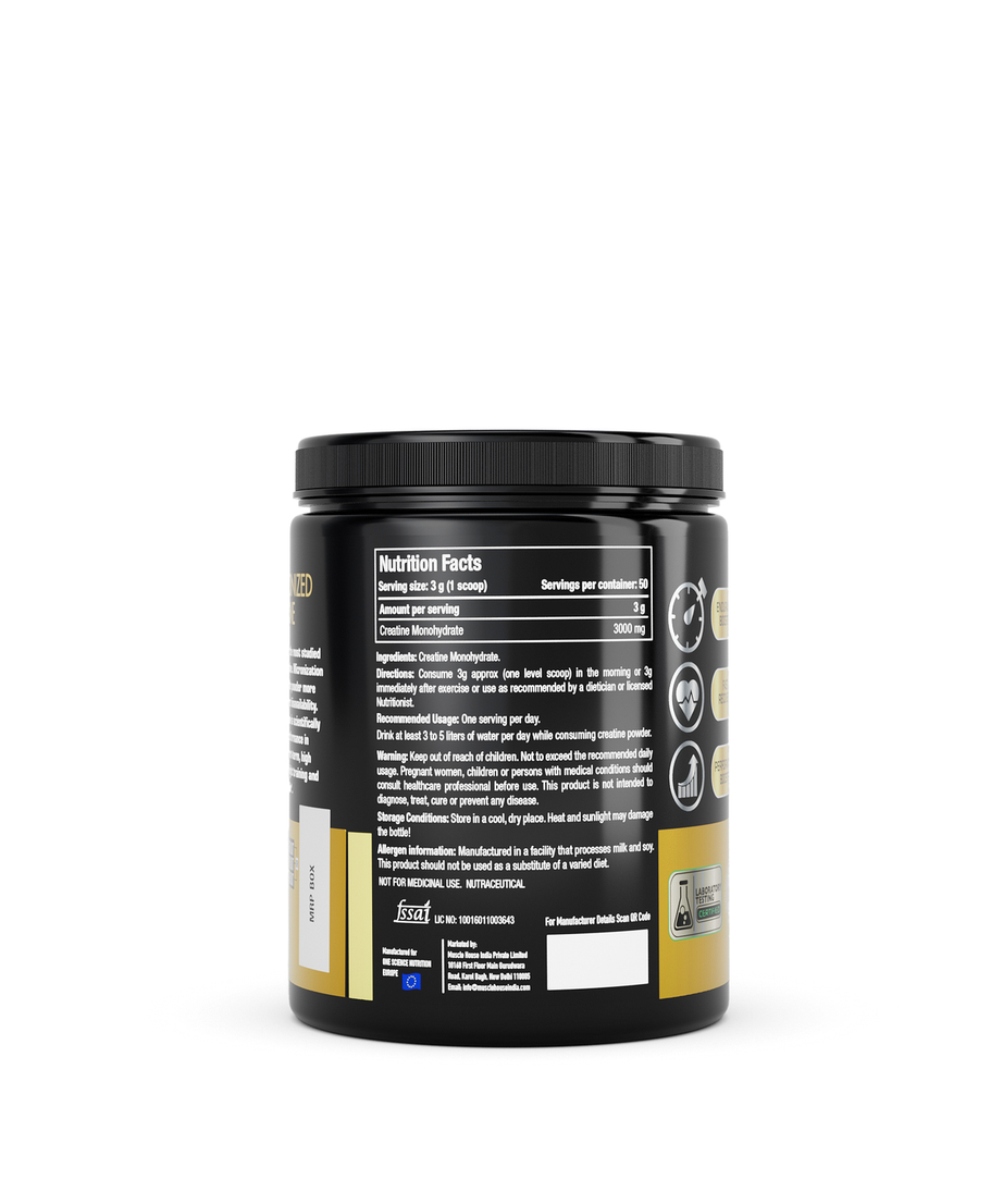 One Science Nutrition Micronized Creatine 150g