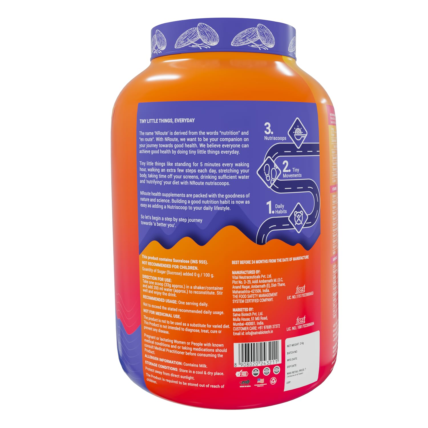 N Route Daily Whey 2kg