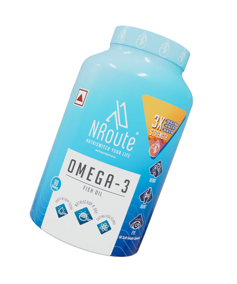 N Route Omega-3 Fish Oil 60servings
