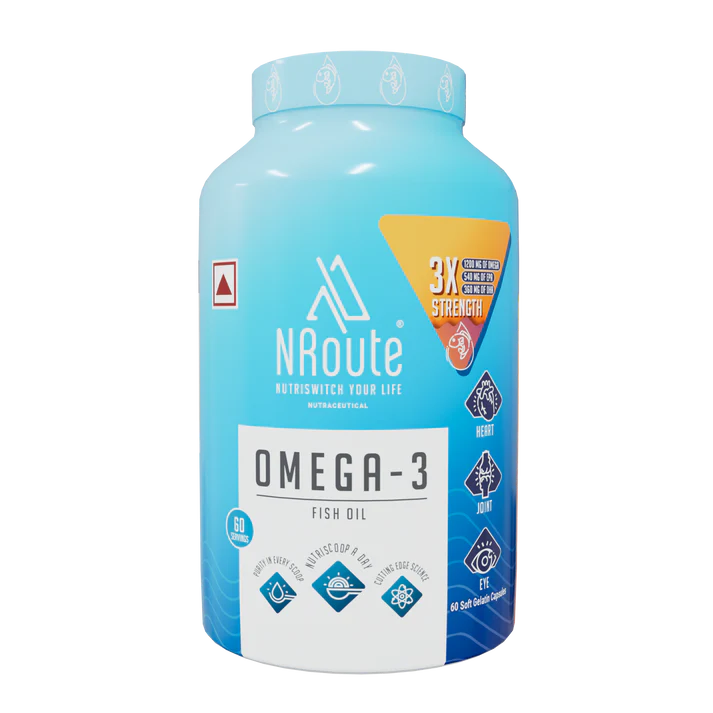 N Route Omega-3 Fish Oil 60servings