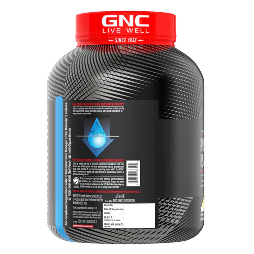 GNC AMP Advanced Muscle Performance Pure Isolate 1.81kg