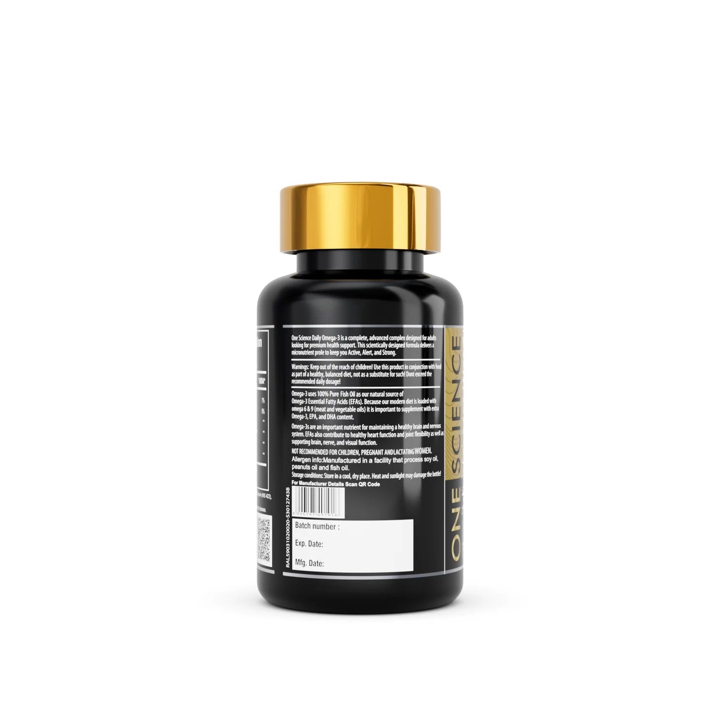 One Science Nutrition Daily Multivitamin + One Science Nutrition Omega-3 Alaskan Fish Oil