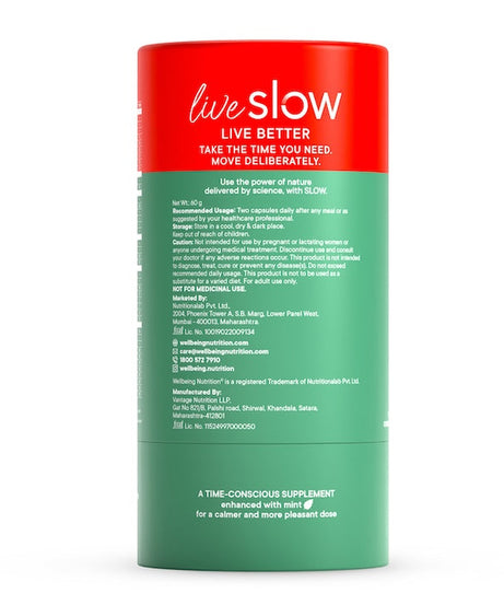 Wellbeing Nutrition Slow Multi + Omega for 50+