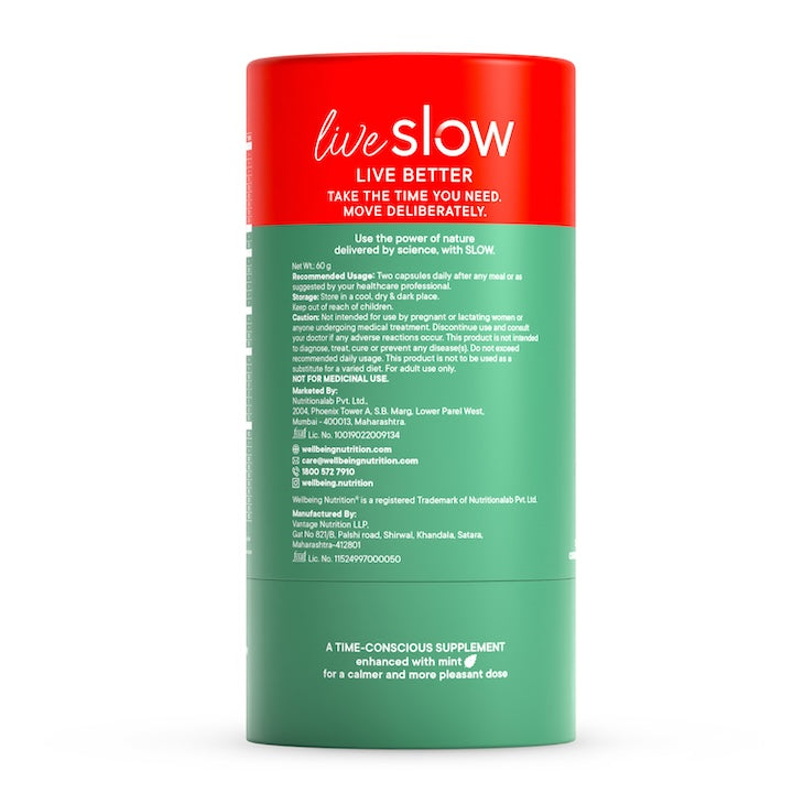 Wellbeing Nutrition Slow Multi + Omega for 50+
