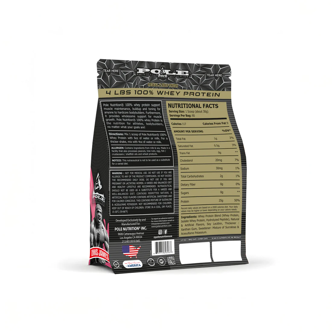 Pole nutrition Whey protein 1.81kg