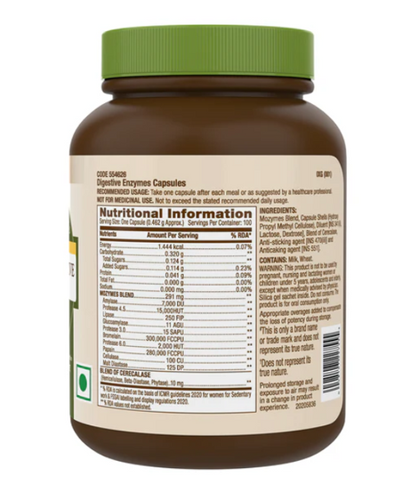 GNC Natural Brand Super Digestive Enzymes