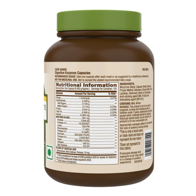 GNC Natural Brand Super Digestive Enzymes