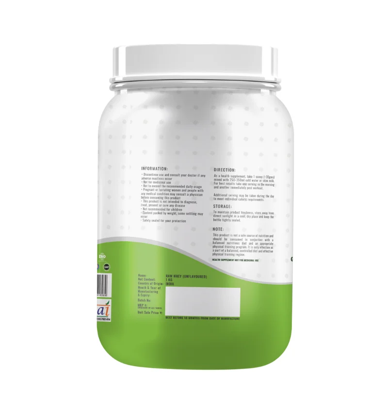 The Organic Cosmos Raw Whey 2kg