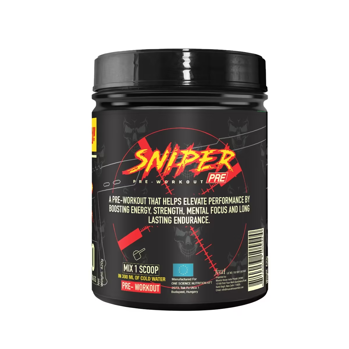 One Science Sniper Pre workout 420g