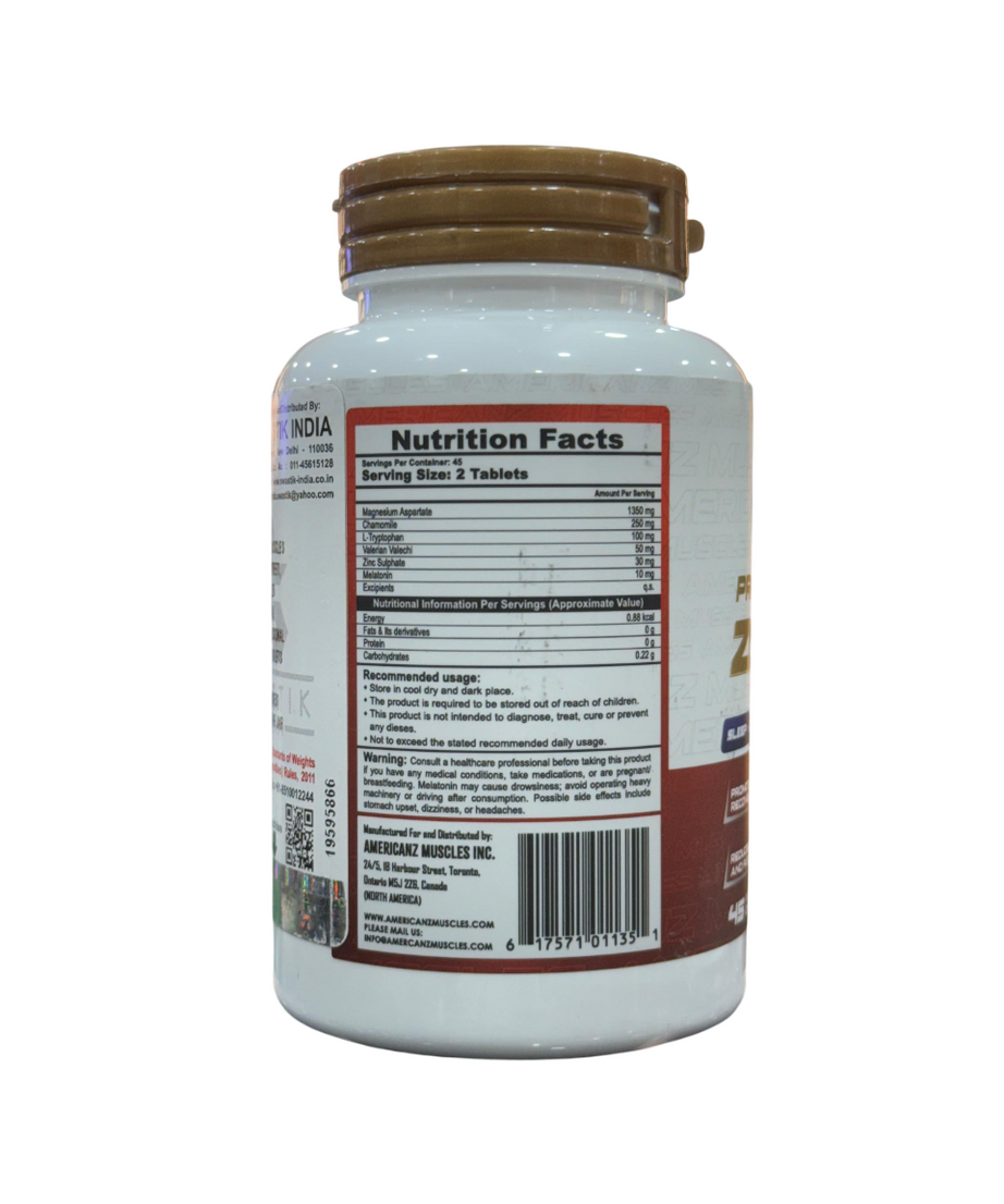 Americanz Muscles professional ZMA+Melatonin