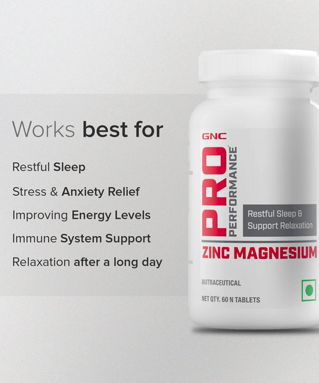 Gnc Pro Performance Zinc Magnesium
