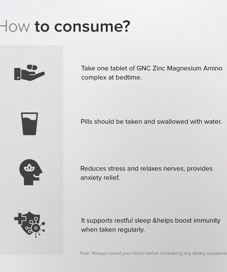 Gnc Pro Performance Zinc Magnesium