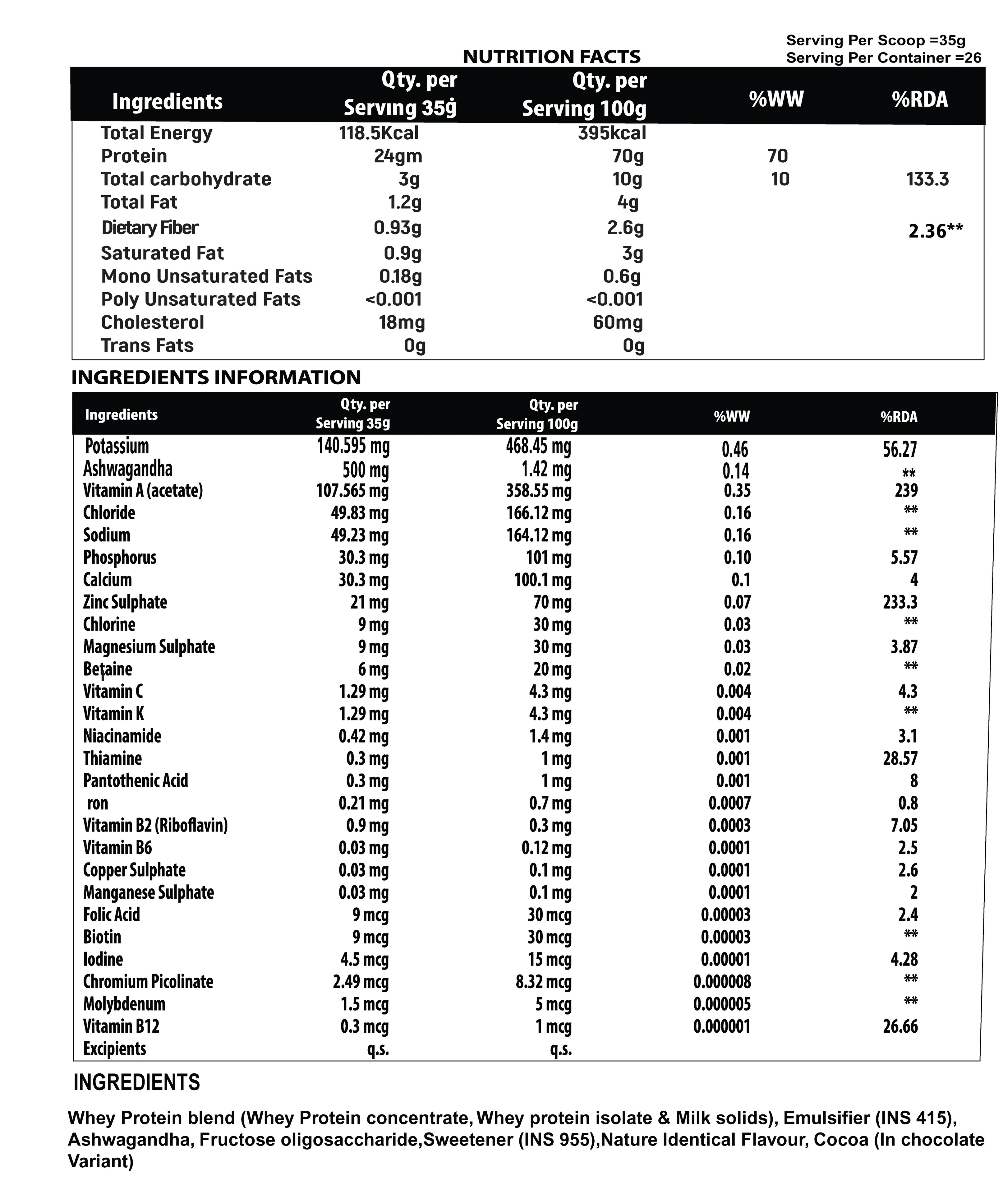 Muscle Gear Advanced Whey 908g