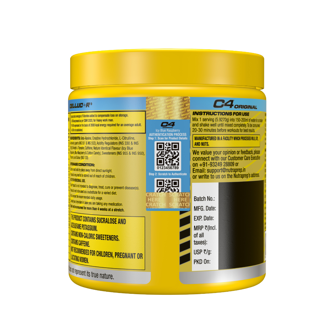 C4 Original Pre-Wokout 30servings