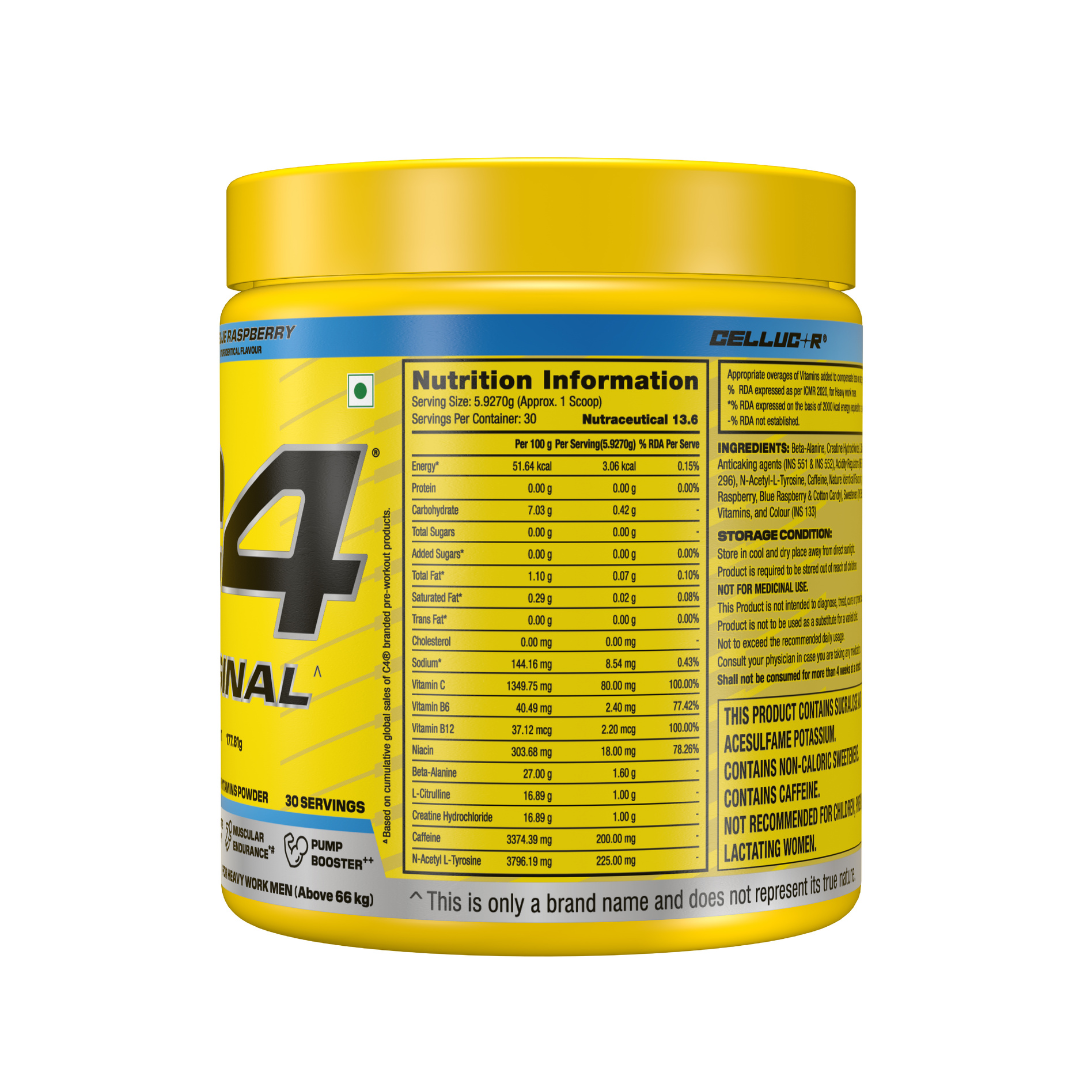 C4 Original Pre-Wokout 30servings