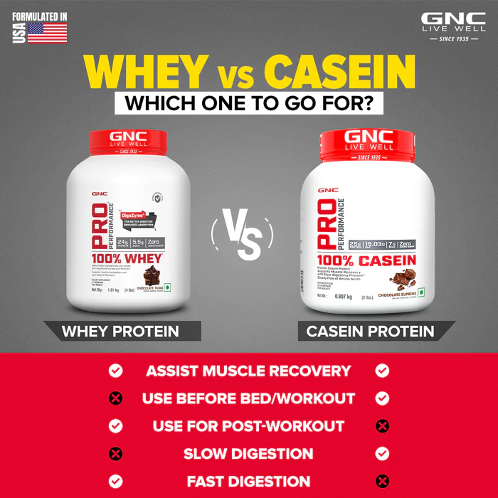GNC Pro Performance 100% Casein 907g