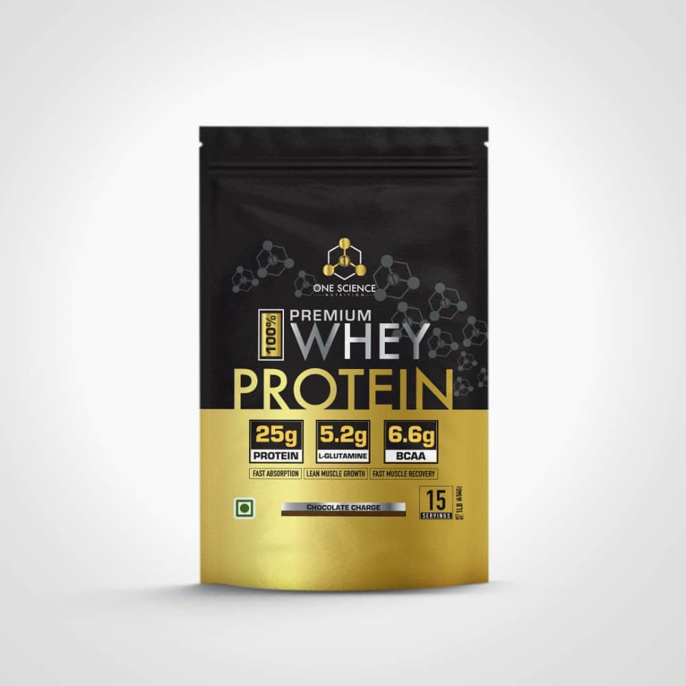 One Science Nutrition 100% Premium Whey Protein 454g
