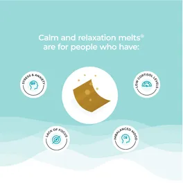 Wellbeing Nutrition Melts Into Calm & Relaxation Suntheanine + Magnesium 30strips