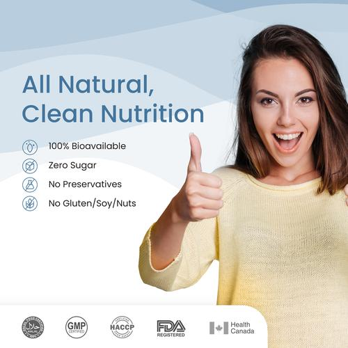 Wellbeing Nutrition Melts Into Healthy Gut 10B CFU Probiotics + Enzymes 30strips