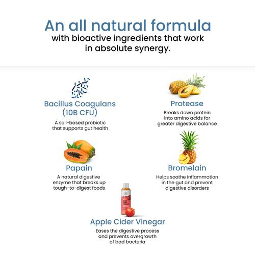 Wellbeing Nutrition Melts Into Healthy Gut 10B CFU Probiotics + Enzymes 30strips