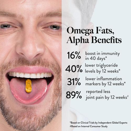 Wellbeing Nutrition Slow High Strength Omega-3 4X Fish Oil