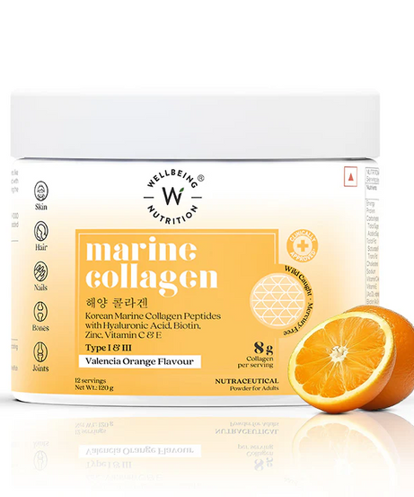 Wellbeing Nutrition Marine Collagen 120g