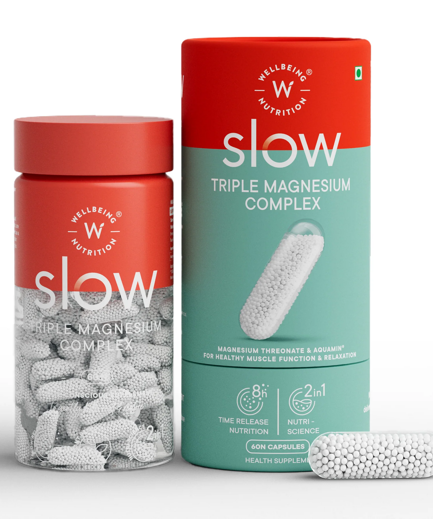 Wellbeing Nutrition Slow Triple Magnesium Complex