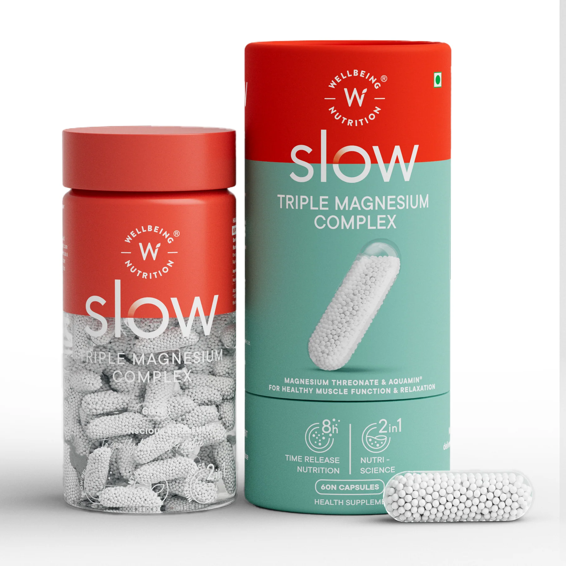 Wellbeing Nutrition Slow Triple Magnesium Complex