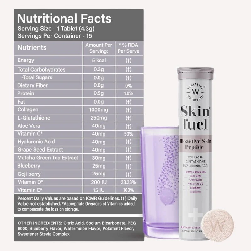 Wellbeing Nutrition Skin Fuel Bioactive Skin Peptides