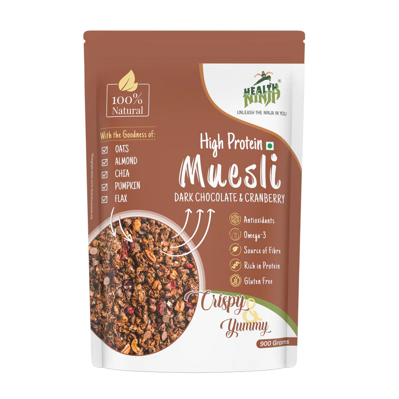 Health Ninja Muesli Crispy & Yummy 900g
