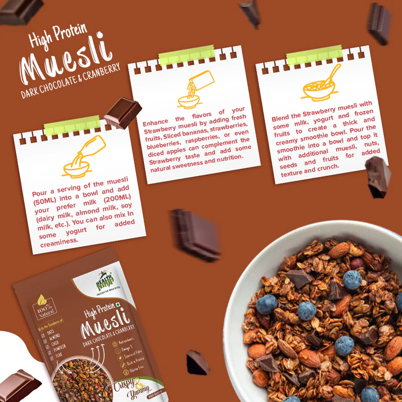 Health Ninja Muesli Crispy & Yummy 900g