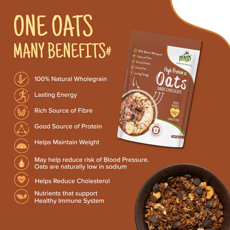 Health Ninja Oats Crispy & Yummy 900g