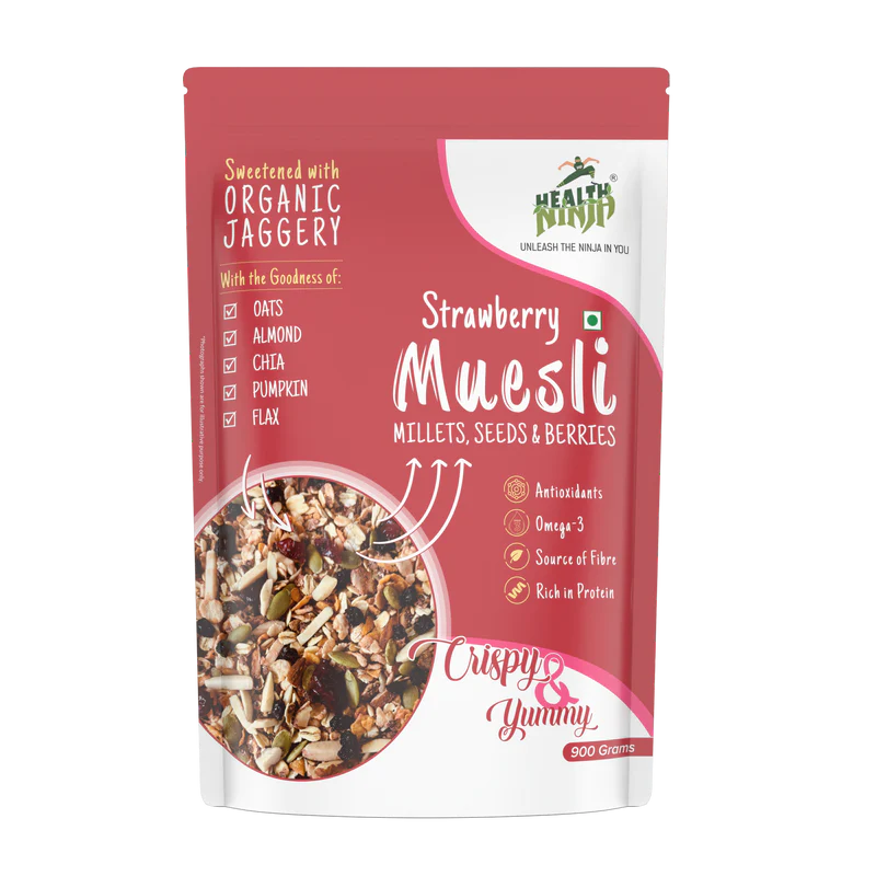 Health Ninja Muesli Crispy & Yummy 900g