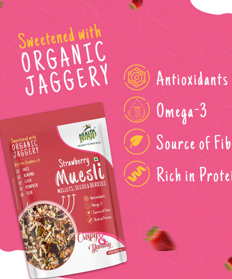 Health Ninja Muesli Crispy & Yummy 900g