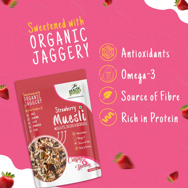 Health Ninja Muesli Crispy & Yummy 900g