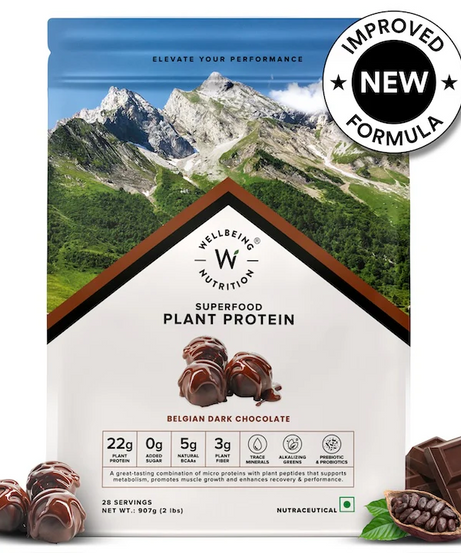 Wellbeing Nutrition Superfood Plant Protein 500g