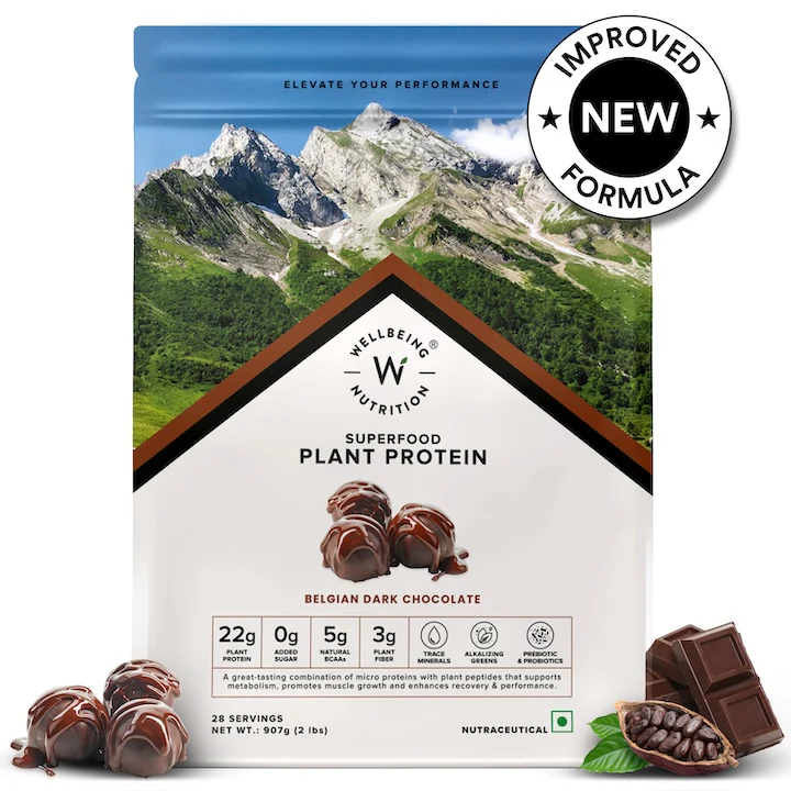 Wellbeing Nutrition Superfood Plant Protein 500g