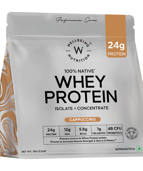 Wellbeing Nutrition 100% Whey Protein 1kg