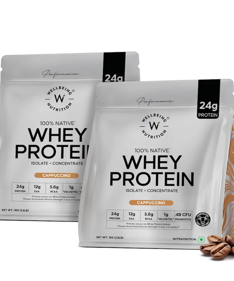 Wellbeing Nutrition 100% Whey Protein 1kg