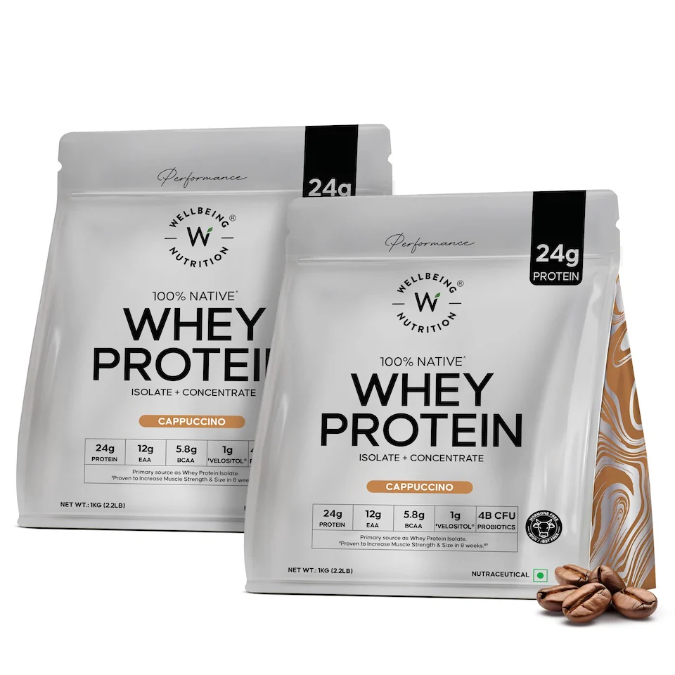 Wellbeing Nutrition 100% Whey Protein 1kg
