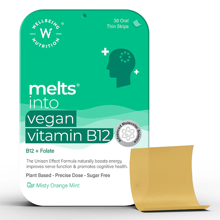 Wellbeing Nutrition Strips Vegan Vitamin B12 30servings