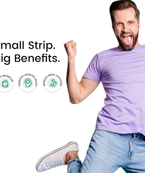Wellbeing Nutrition Strips Vegan Vitamin B12 30servings
