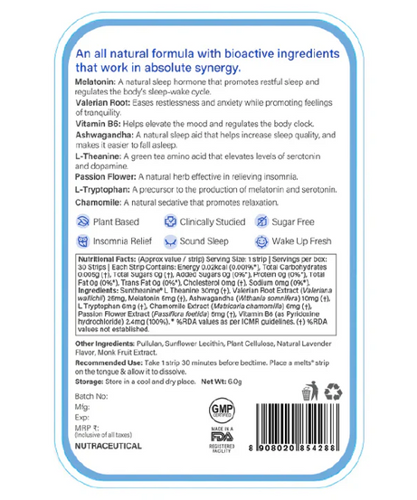 Wellbeing Nutrition Strips 30servings