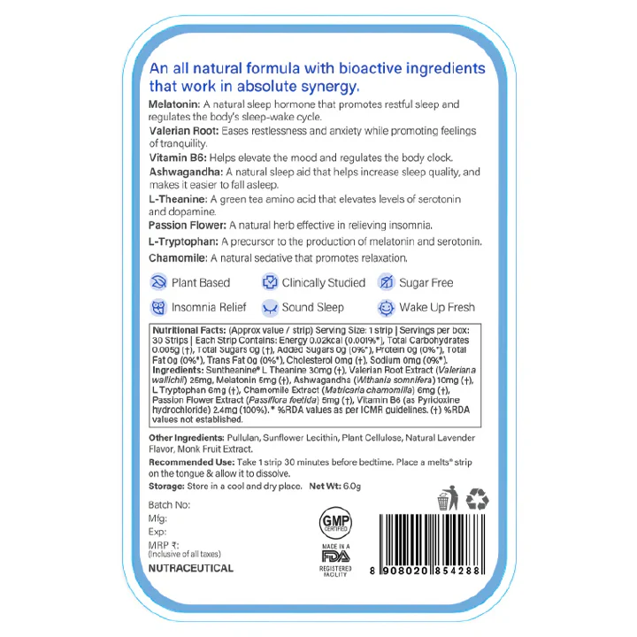 Wellbeing Nutrition Strips 30servings