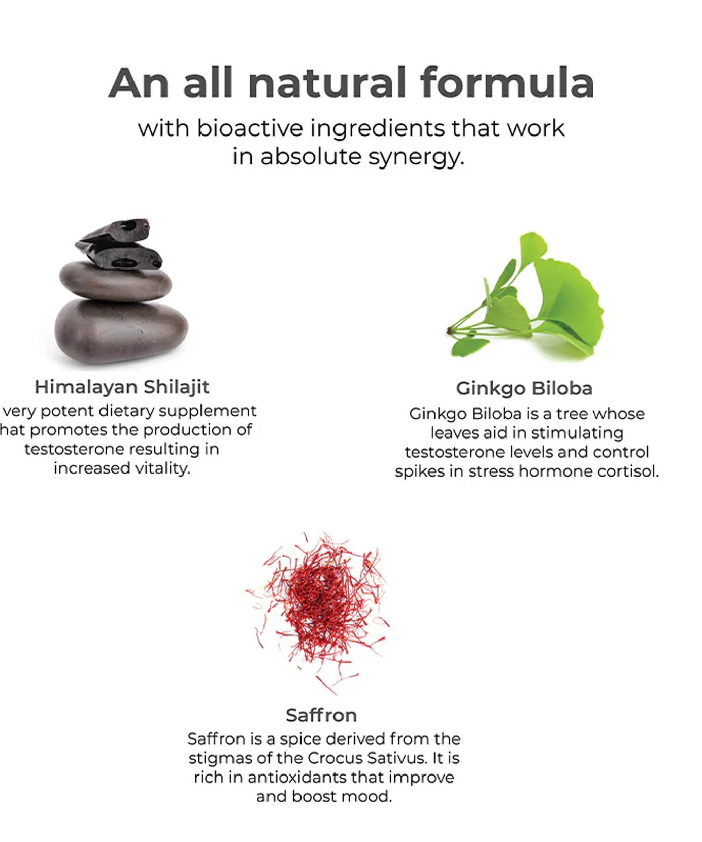 Wellbeing Nutrition Melts Into Testo Power Testofen + Himalayan Shilajit 30strips